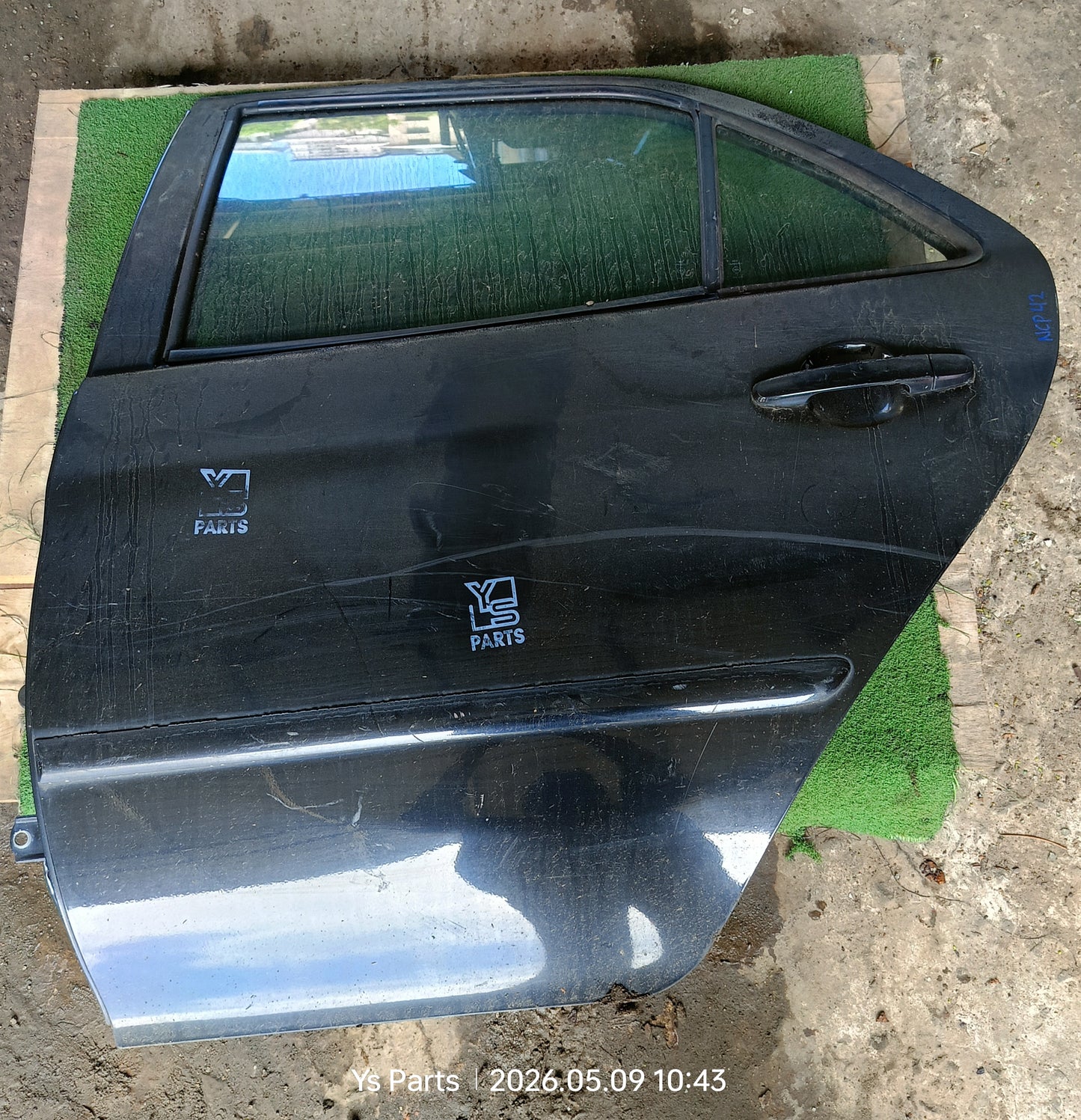 TOYOTA VIOS NCP42 DOOR PANEL COMPLETE RLH BLACK (DP00317)