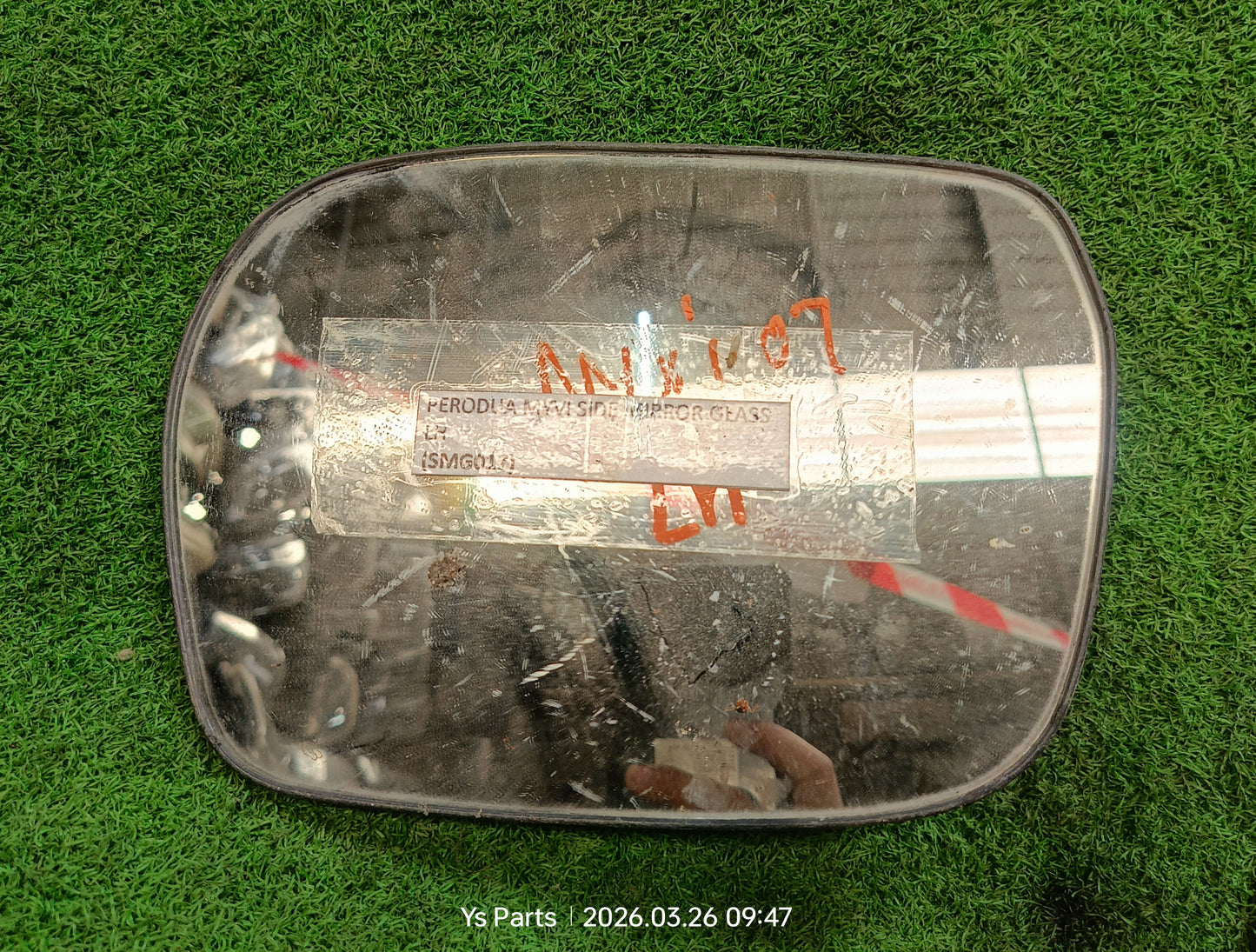 PERODUA MYVI SIDE MIRROR GLASS LH (SMG017)