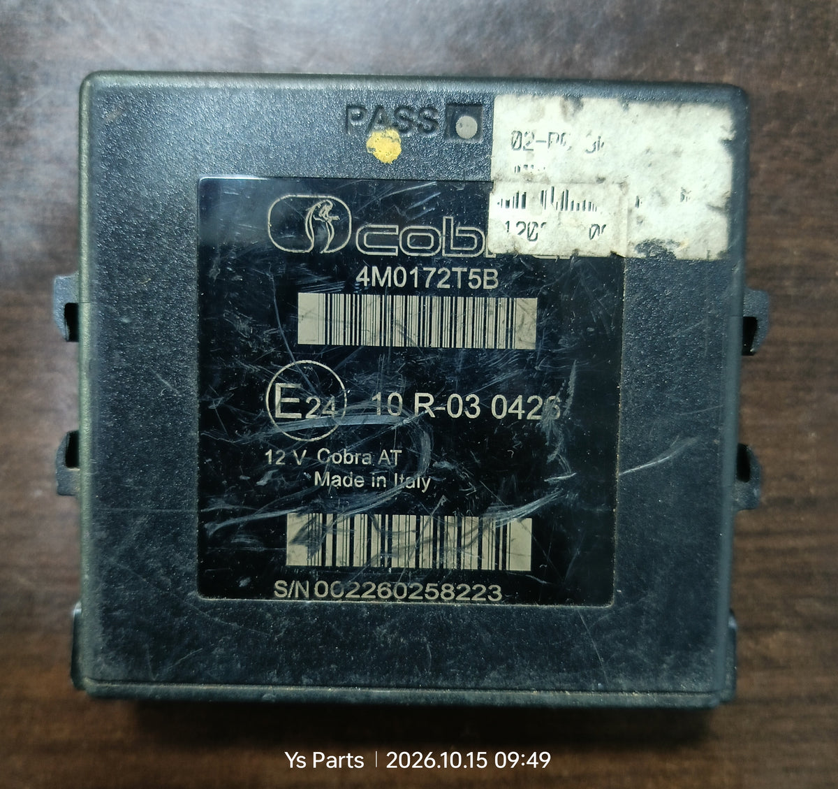 TOYOTA VIOS NCP93 REVERSE MODULE ECU (4M0172T5B)