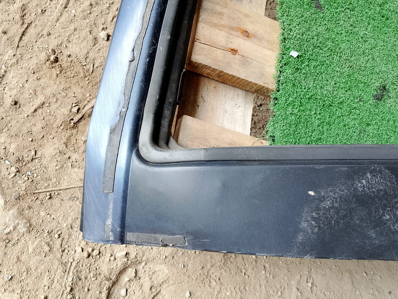 PERODUA AXIA DOOR PANEL FRH COMPLETE BLACK (DP00288)