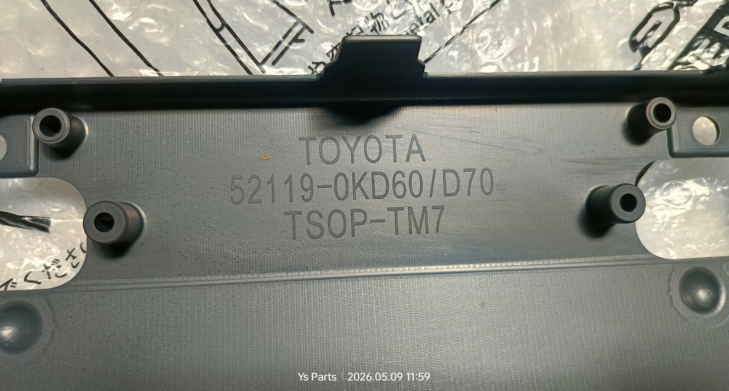 TOYOTA HILUX REVO 2018 4 DOOR FRONT BUMPER COVER (ORIGINAL) (52119-0KD60)