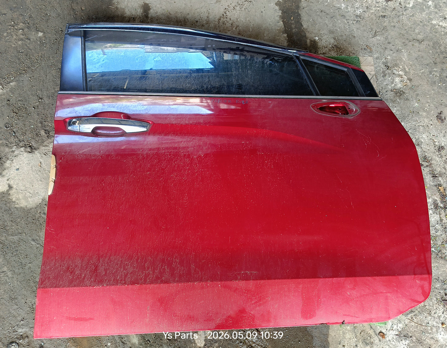 MITSUBISHI XPANDER DOOR PANEL FRH COMPLETE RED (DP00312)