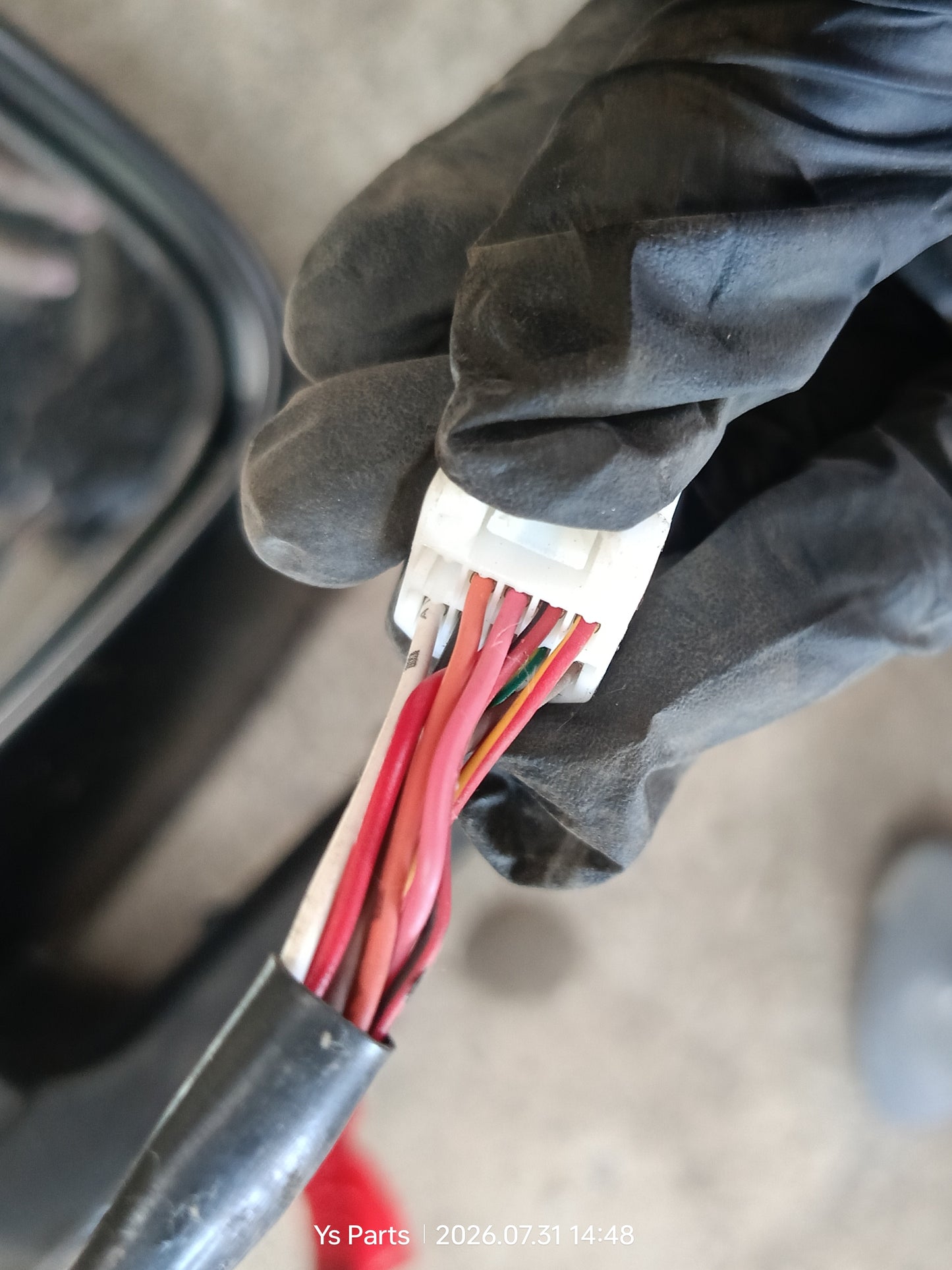 PERODUA BEZZA SIDE MIRROR LH 9WIRE NO COVER (SM10046)