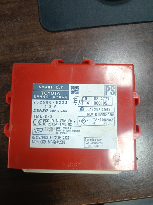 TOYOTA PRIUS MODULE CONTROLLER SMART KEY ECU (89990-47060)
