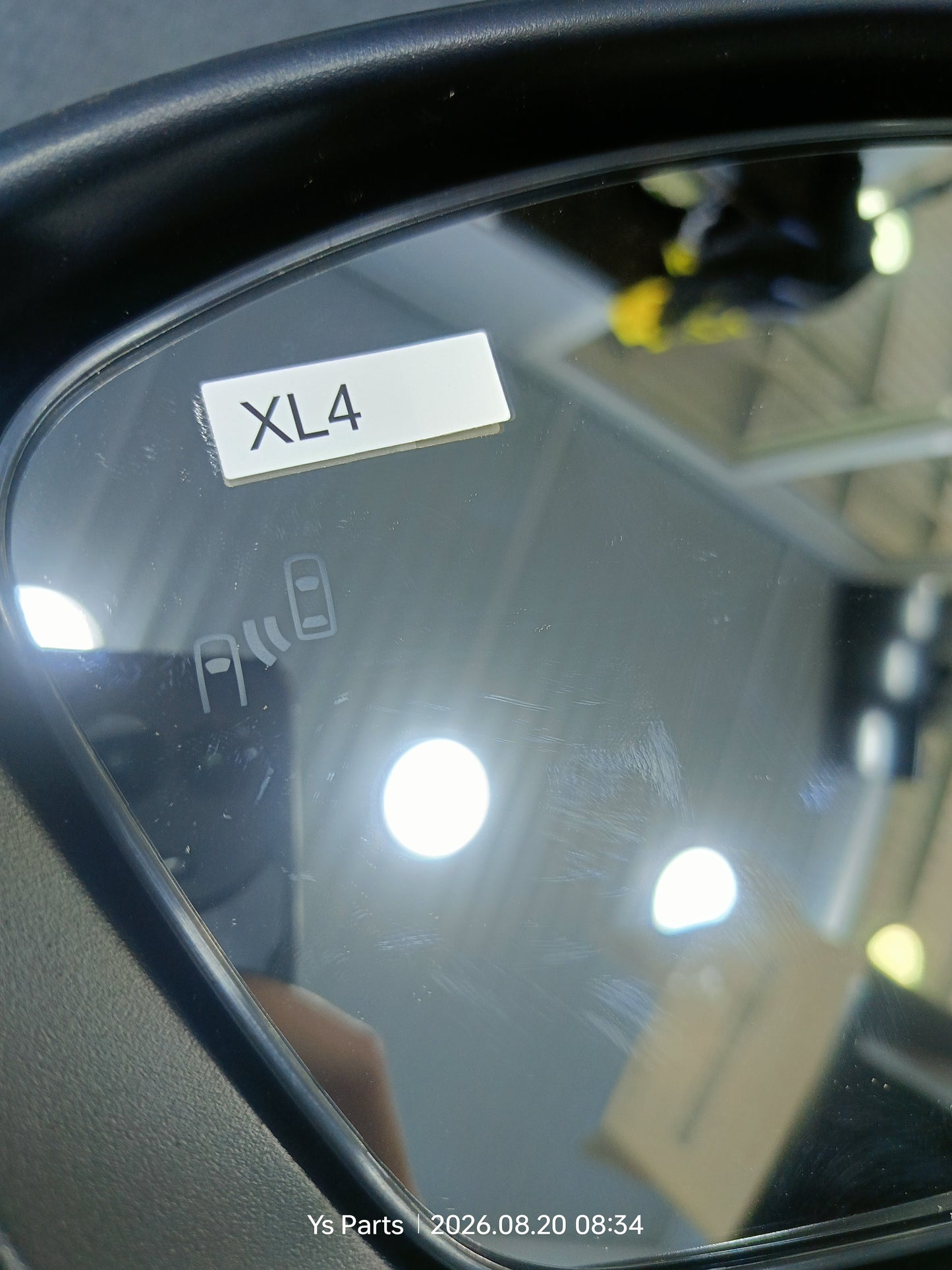 TOYOTA VELOZ SIDE MIRROR 12 WIRE LH NEW (87940-BZQ60)