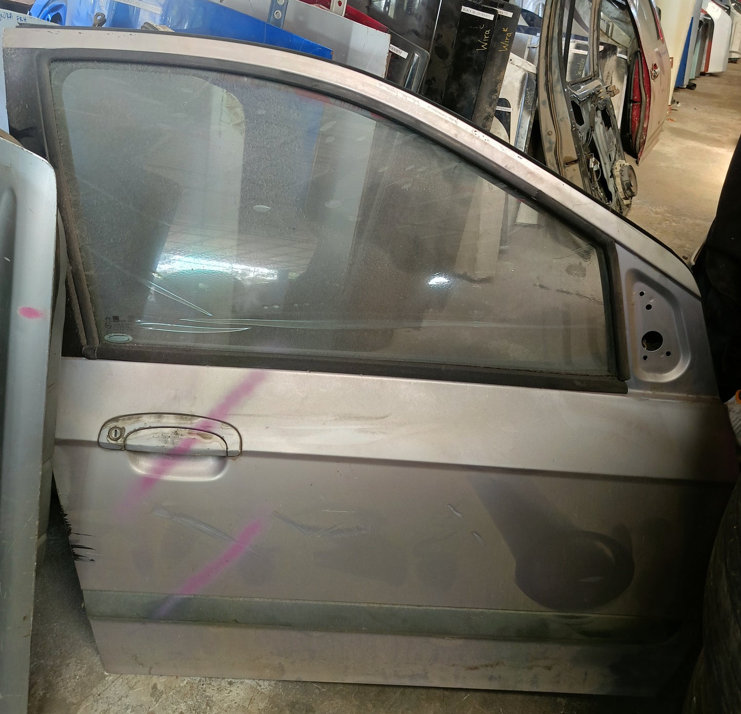 HYUNDAI GETZ DOOR PANEL FRH COMPLETE SILVER (DP00307)