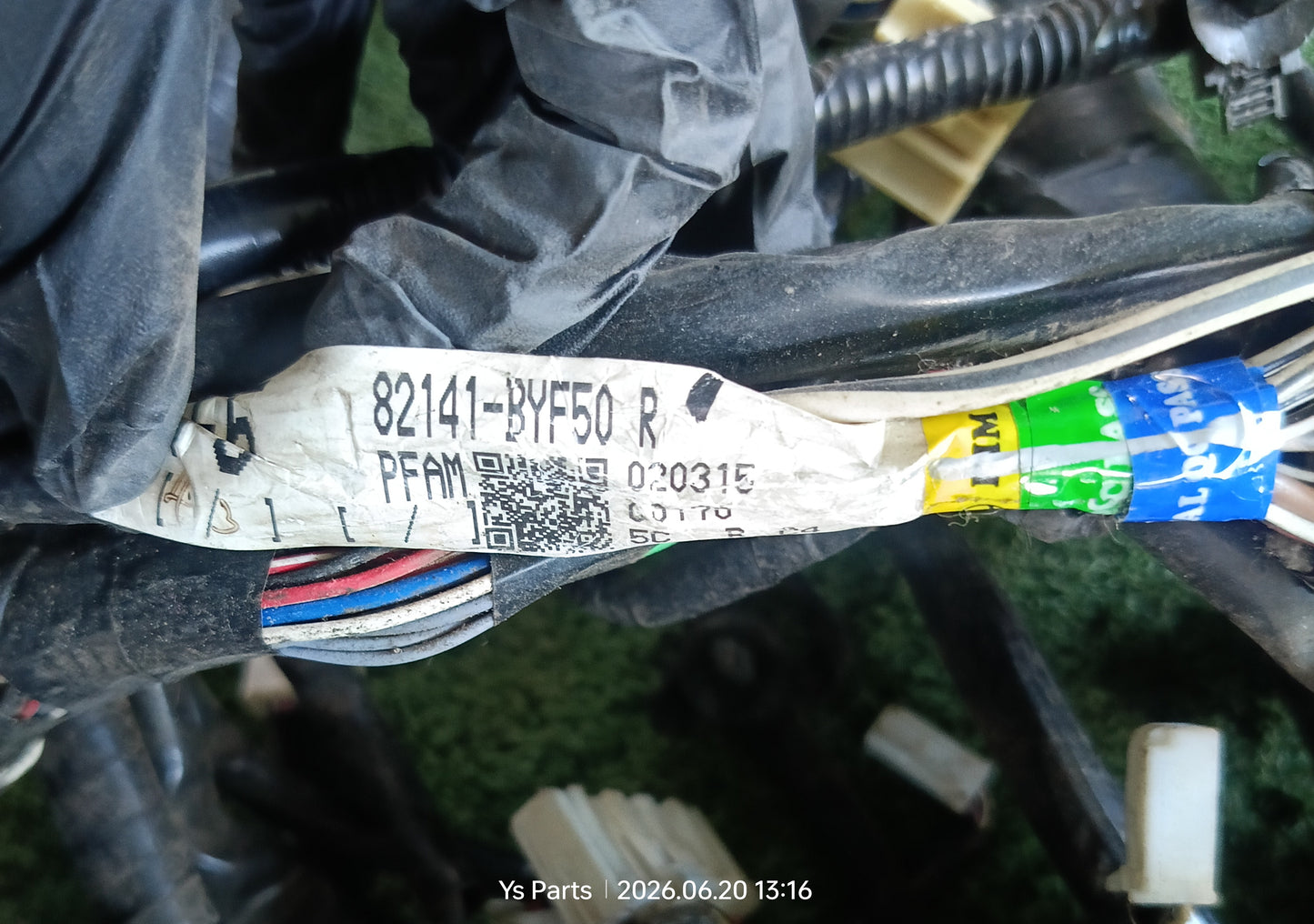 PERODUA AXIA FUSEBOX WIRING (82141-BYF50 R)
