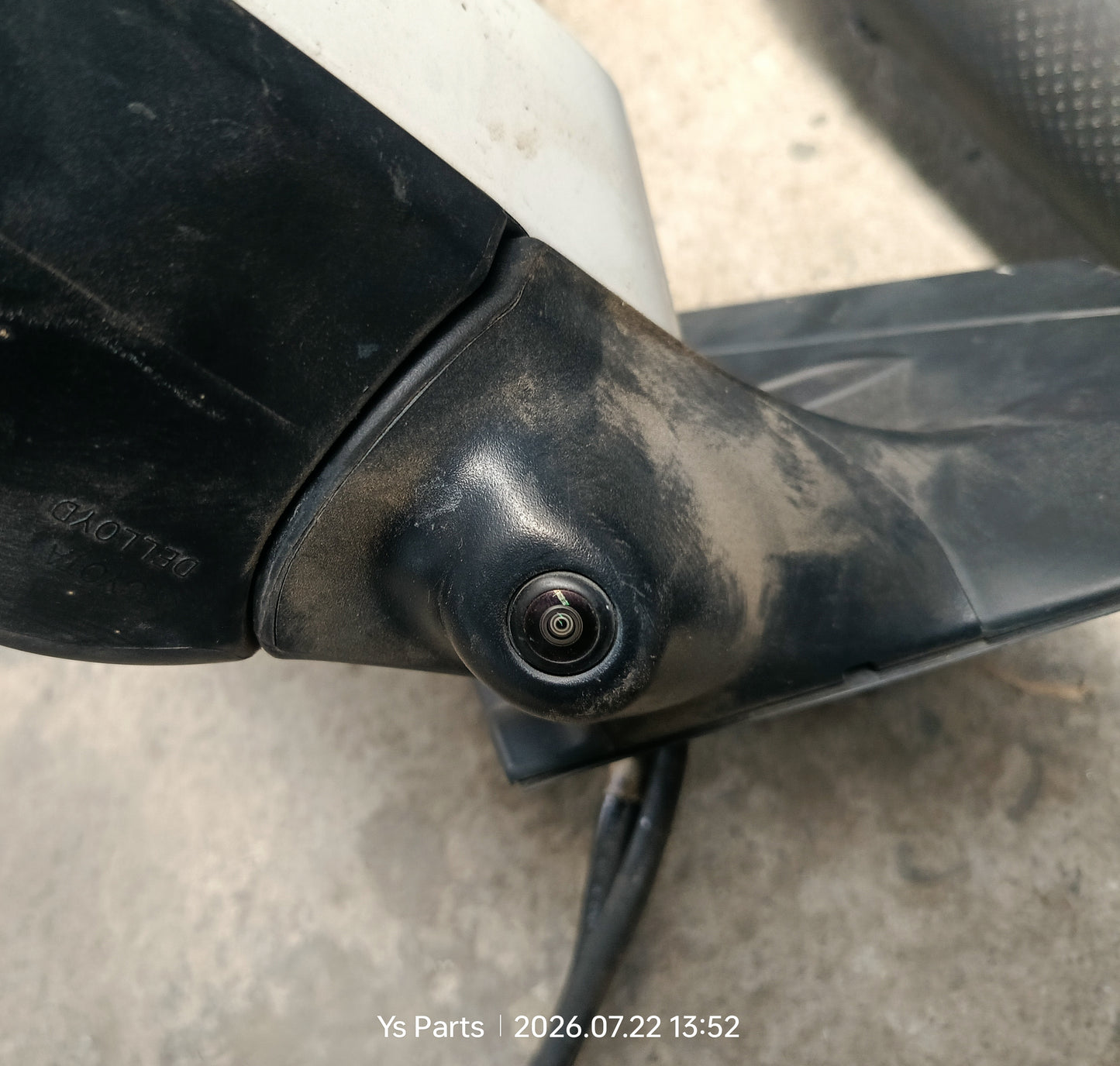 TOYOTA VIOS NCP150 SIDE MIRROR RH 13 WIRE WHITE (SM10044)