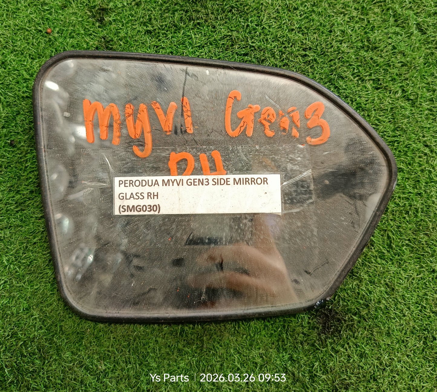 PERODUA MYVI GEN3 SIDE MIRROR GLASS RH (SMG030)