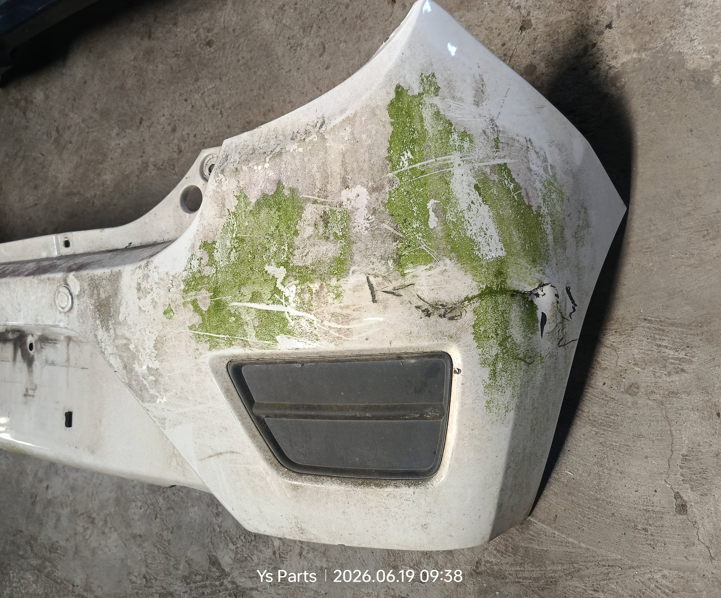 PERODUA AXIA REAR BUMPER WHITE (52159-BZA60-3)