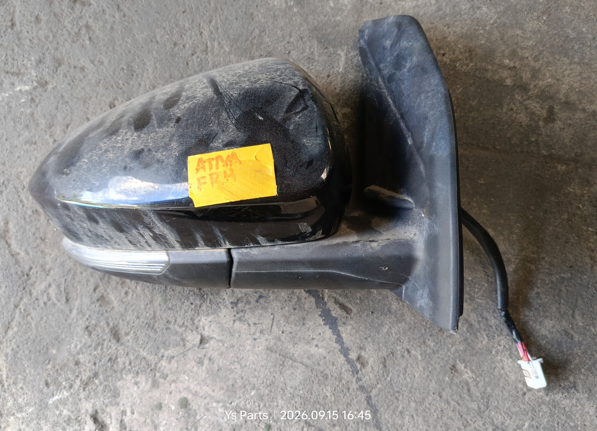 PERODUA ATIVA SIDE MIRROR RH 10WIRE BLACK (SM10053)