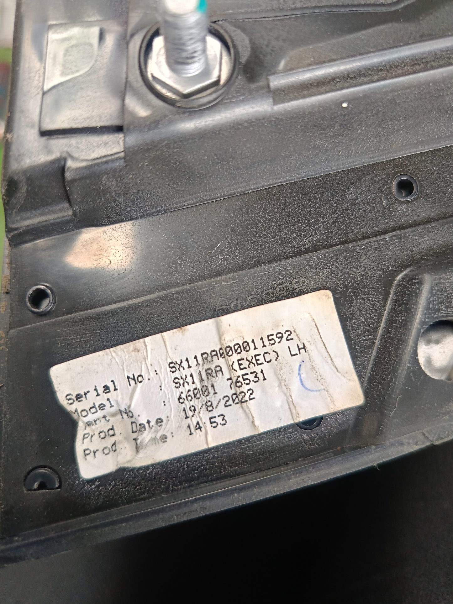 PROTON X50 SIDE MIRROR LH (66001-76531)