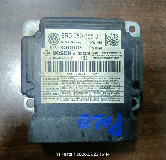 VOLKSWAGEN POLO AIRBAG ECU (6R0 959 655 J)