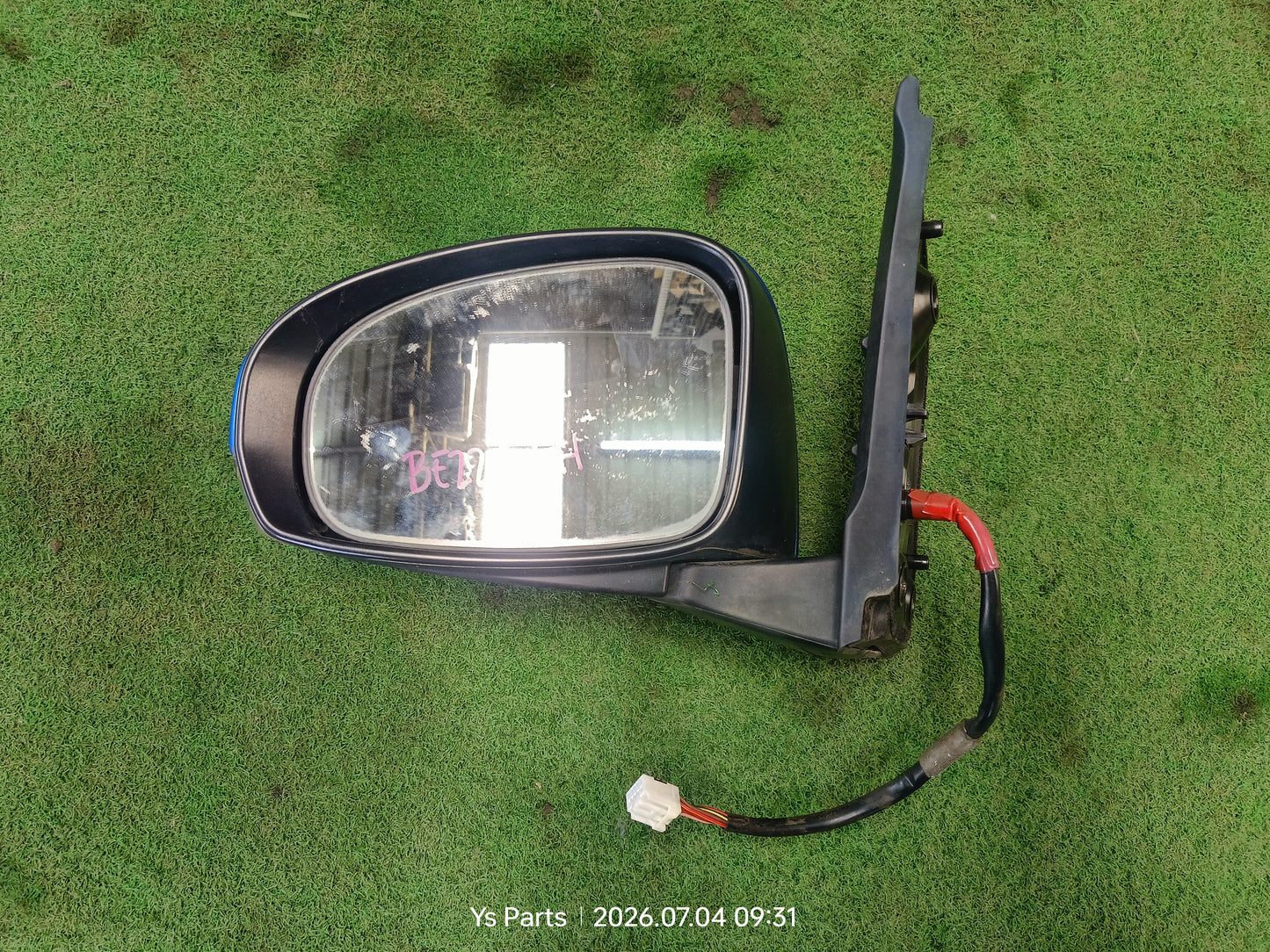 PERODUA BEZZA SIDE MIRROR LH 9 WIRE BLUE (SM10040)