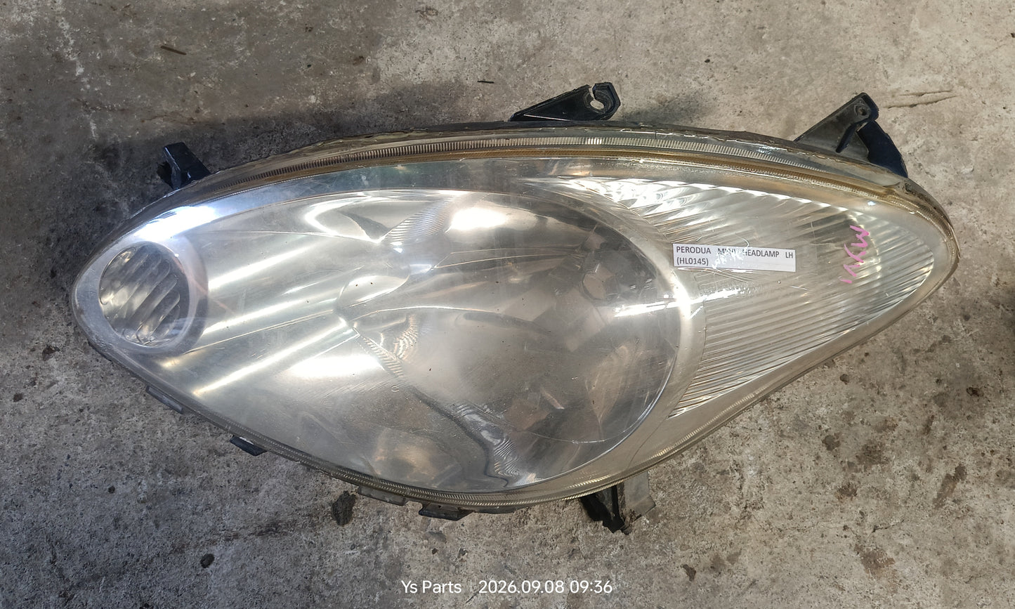 PERODUA MYVI HEADLAMP LH (HL0145) PATAH KAKI