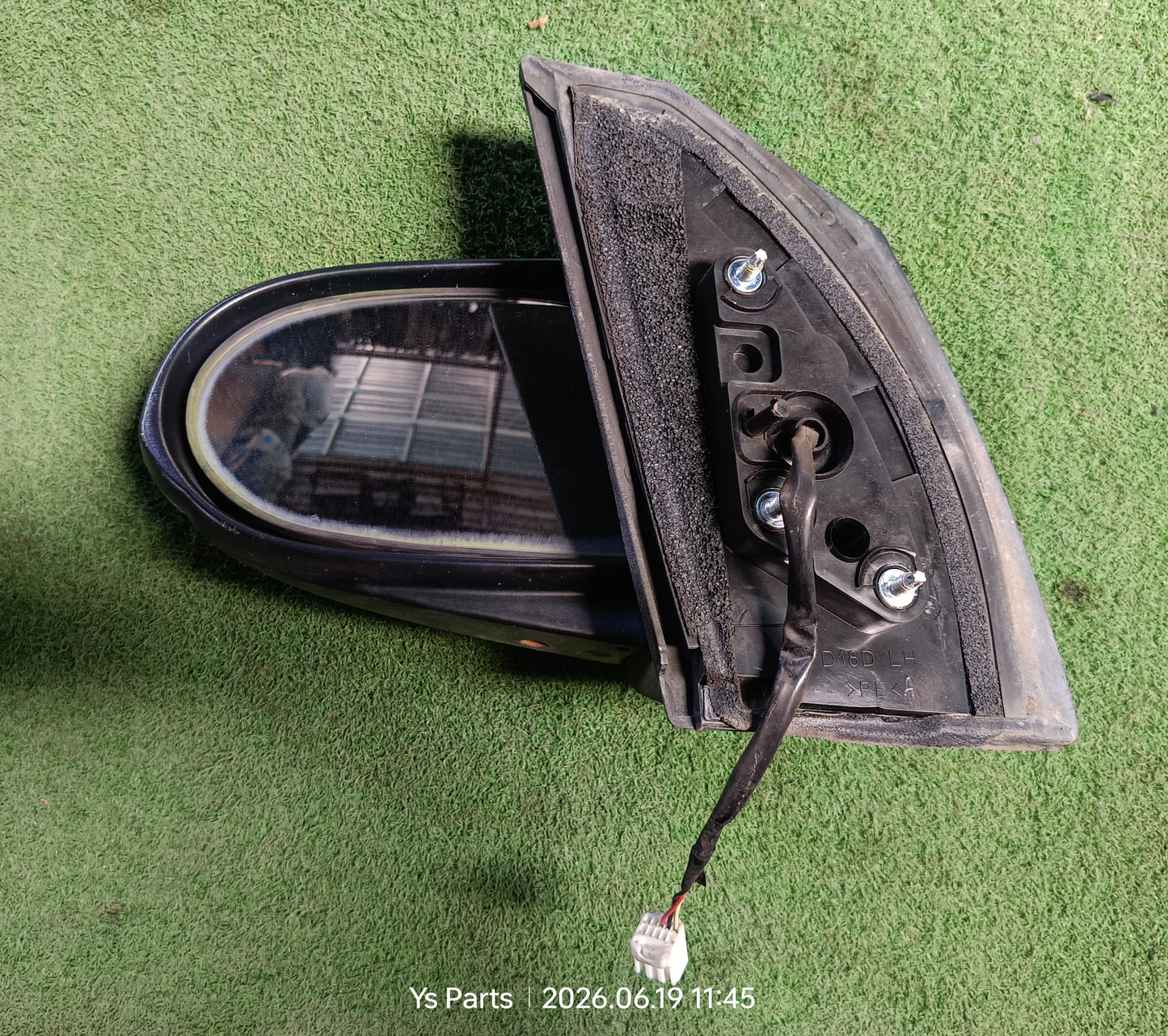 PERODUA VIVA SIDE MIRROR 3WIRE LH (BLACK) (SM10038)