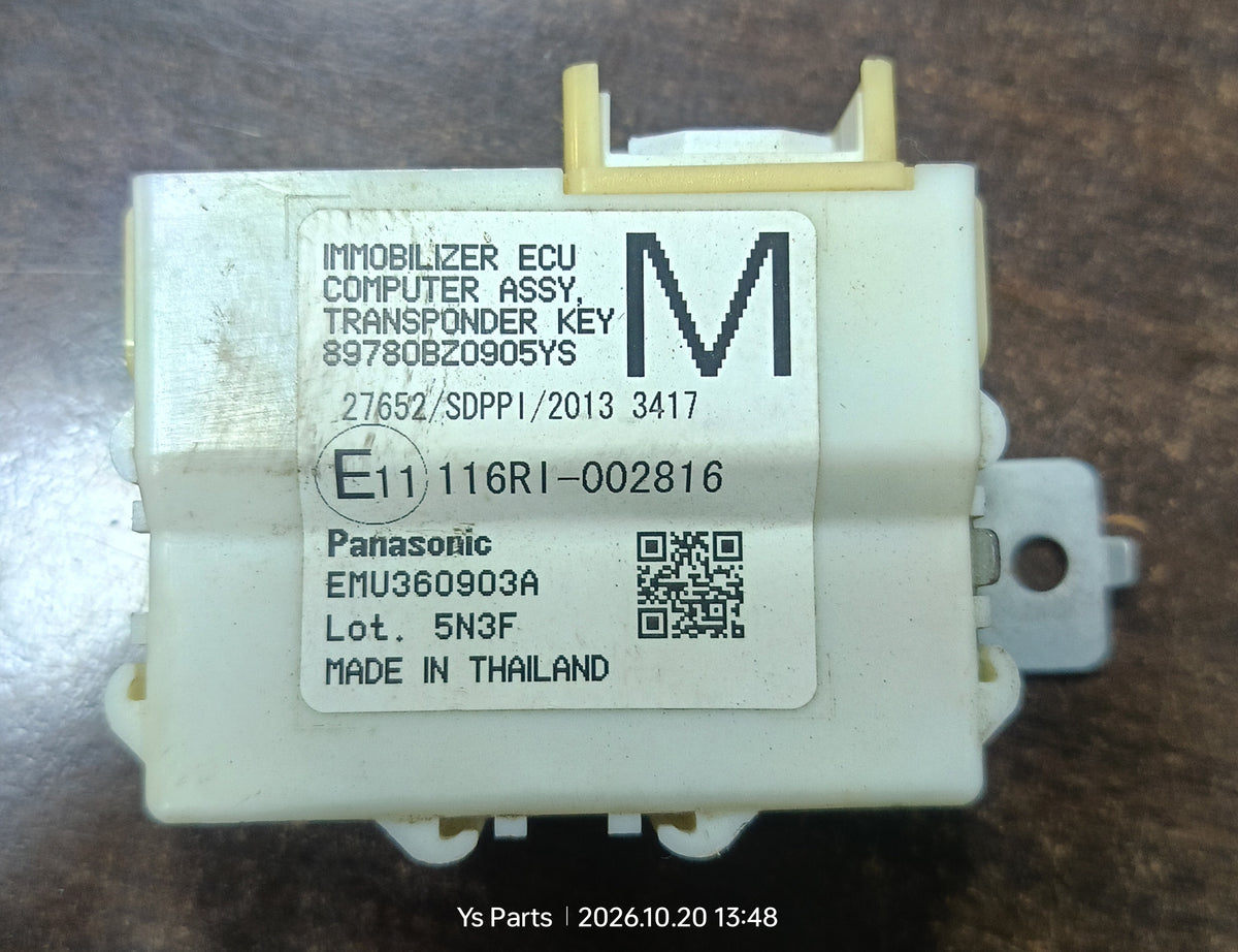 PERODUA AXIA IMMBOBILIZER ECU (89780BZ0905YS)