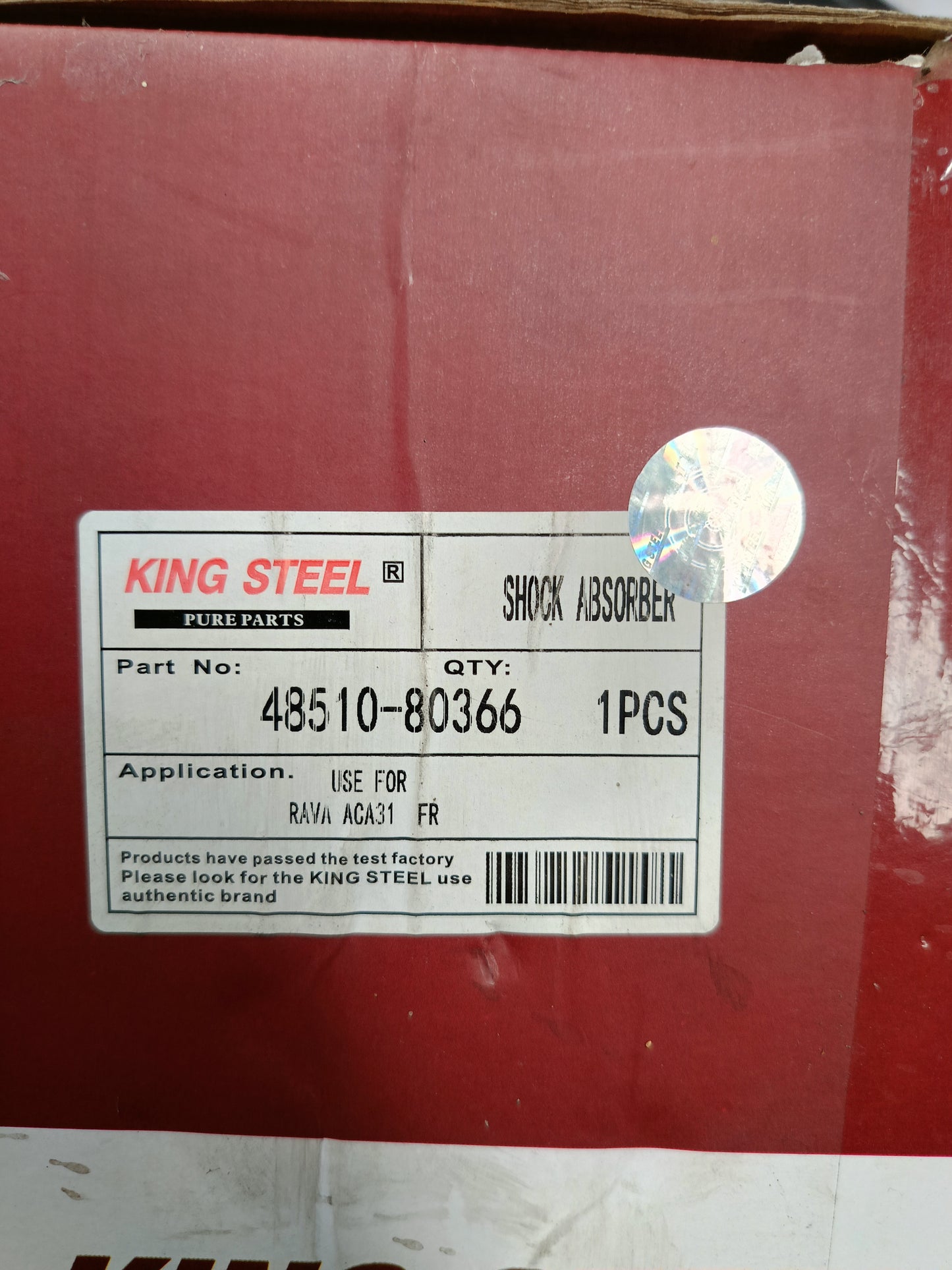 TOYOTA RAV4 ACA31 FRONT ABSORBER (339032) (48510-80366)