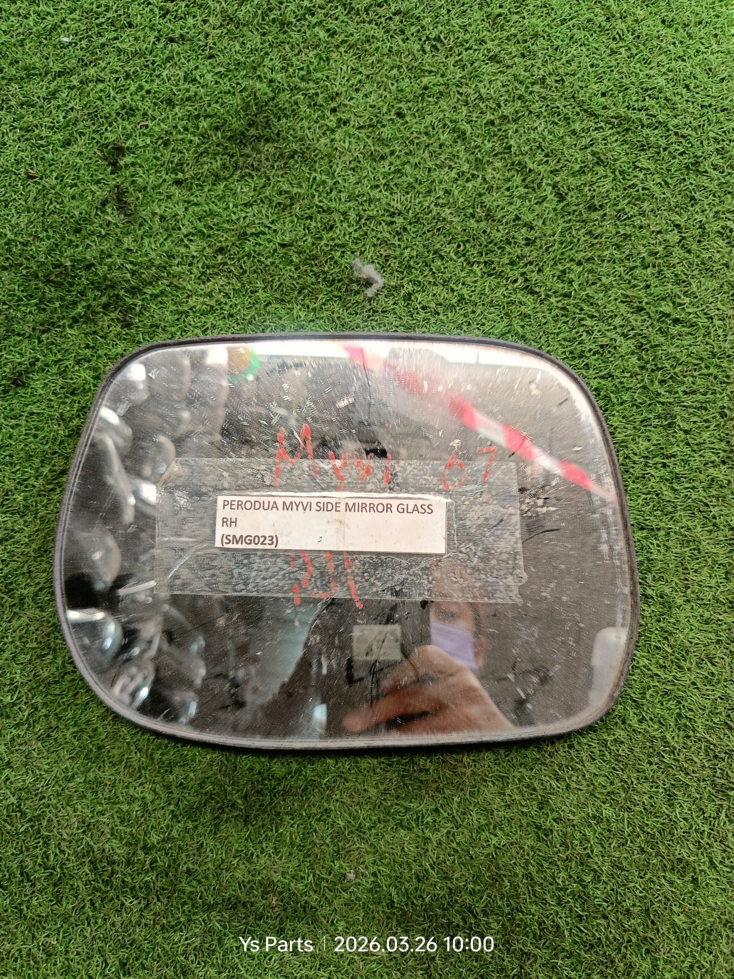 PERODUA MYVI SIDE MIRROR GLASS RH (SMG023)
