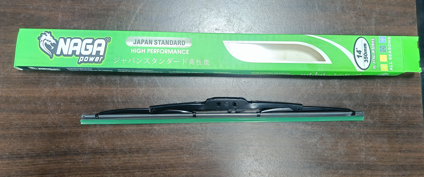 NAGA NPA23 METAL FRAME WIPER 14" 350MM (NPA23 14")