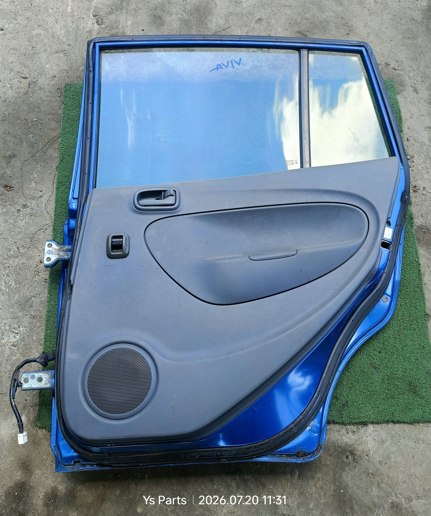 PERODUA VIVA DOOR PANEL RRH COMPLETE BLUE (DP00337)