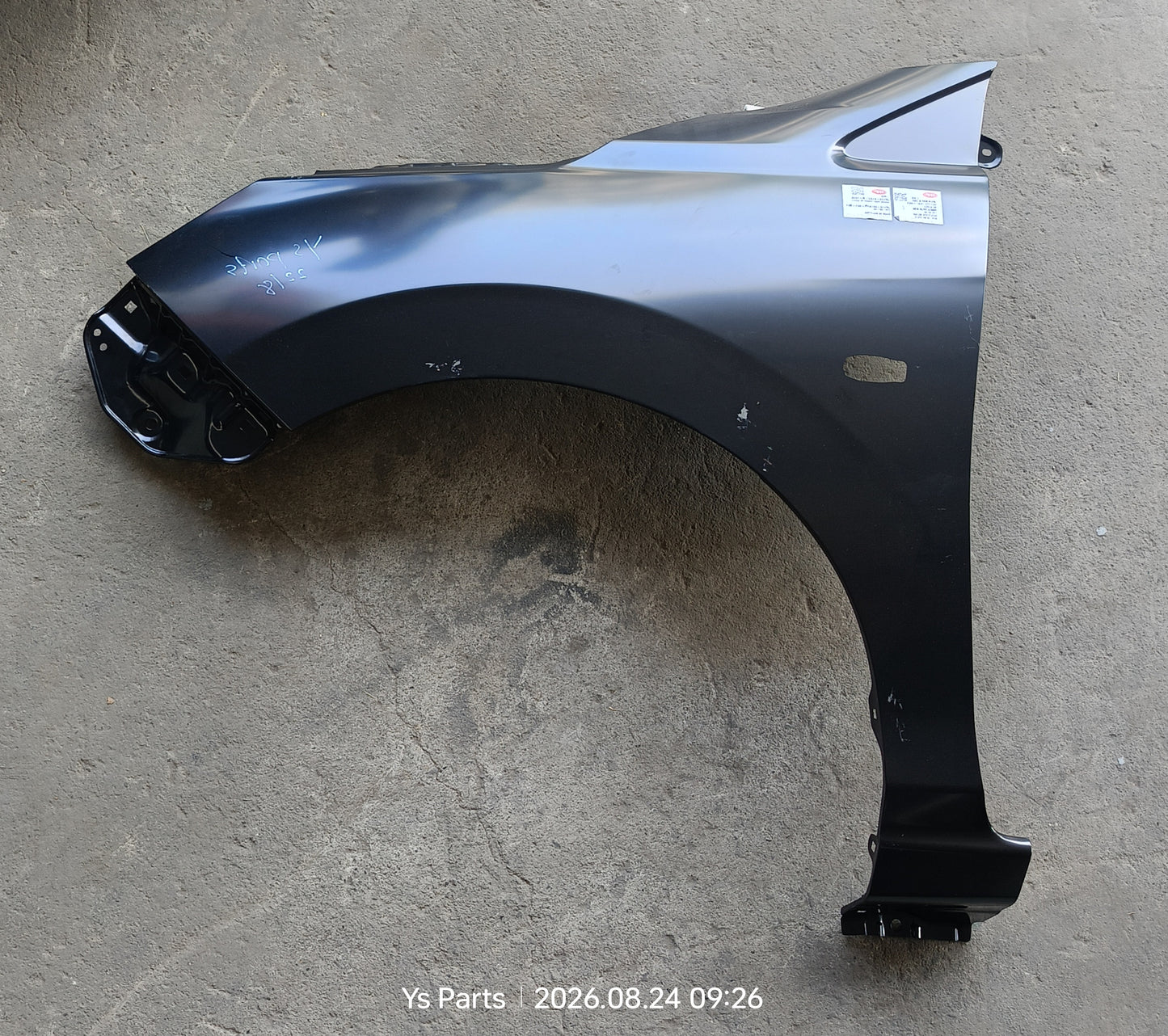 PERODUA AXIA 2023 FRONT FENDER WITH HOLE LH (PDX01H-201JA-LFNA)