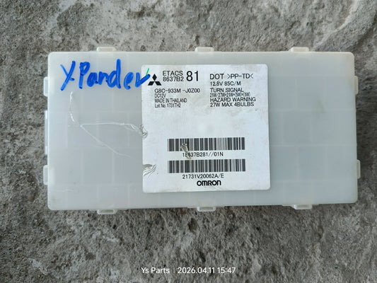MITSUBISHI XPANDER BCM ECU (8637B281)