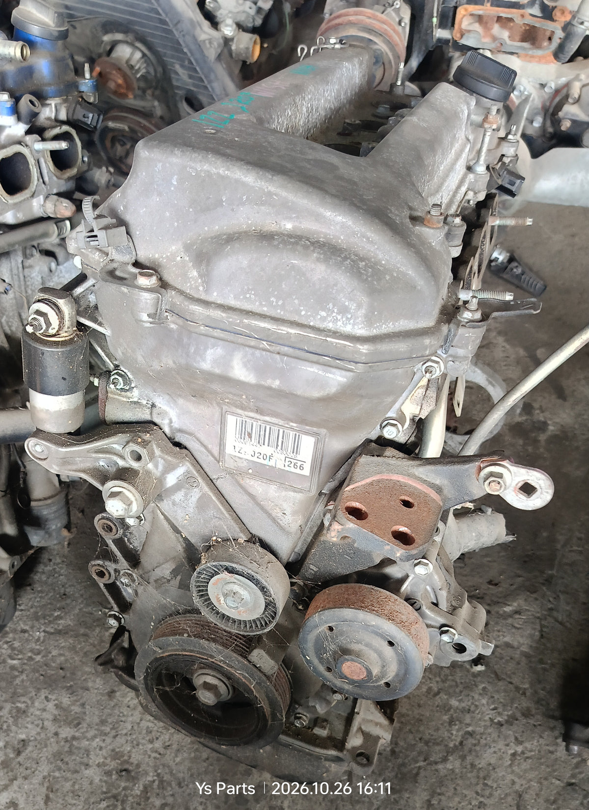 TOYOTA WISH ENGINE 1ZZ J20F (ENG013)