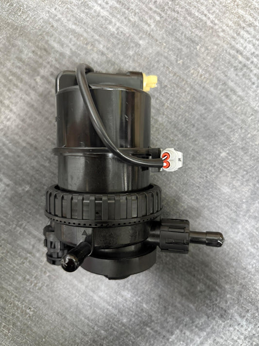 TOYOTA HILUX KUN25 FUEL FILTER HOUSING DIESEL HAND PUMP WITH FILTER (STRAIGHT) (HP00001)