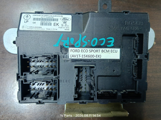 FORD ECO SPORT BCM ECU (AV1T-15K600-EK)