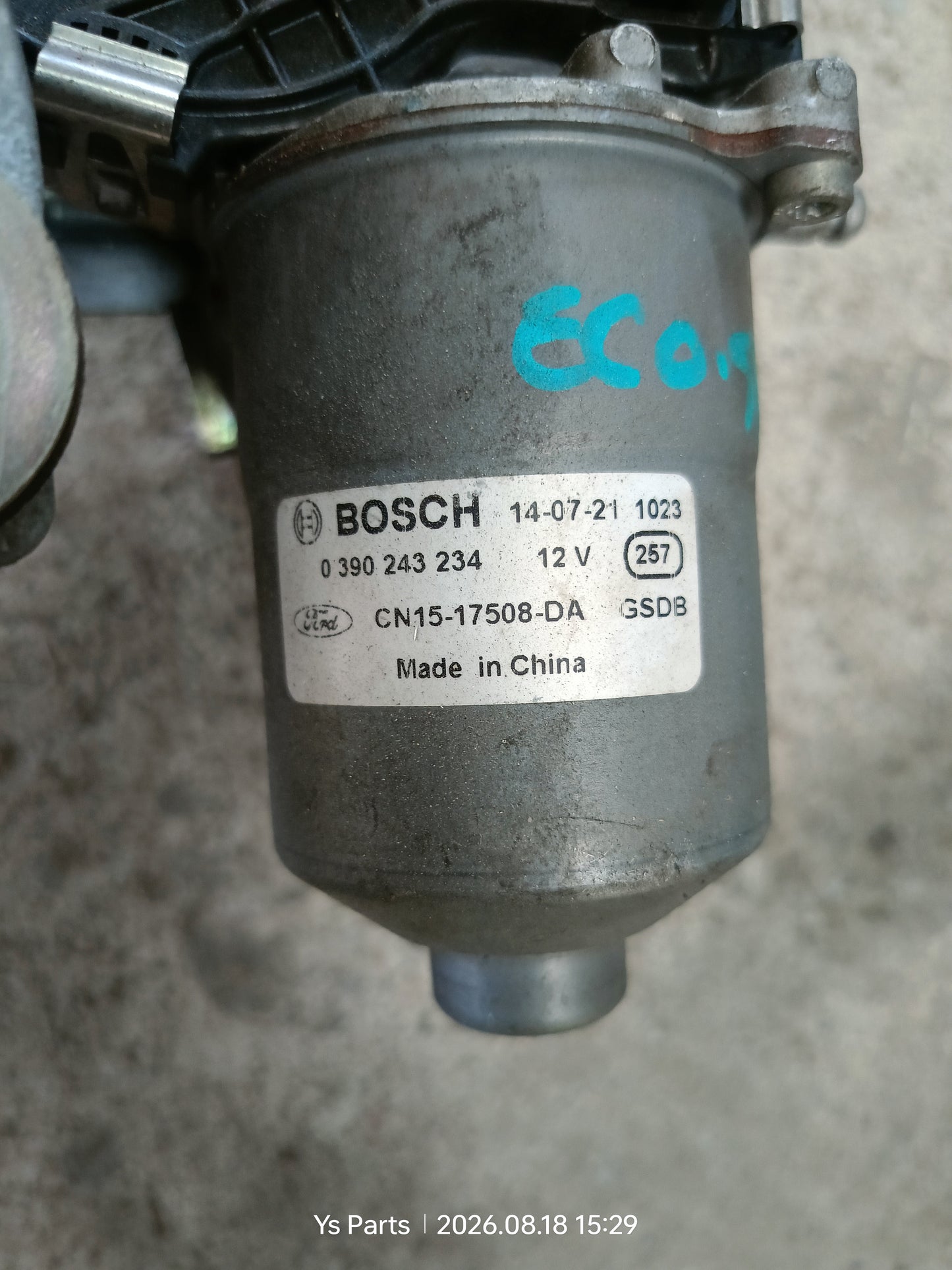 FORD ECO SPORT WIPER MOTOR (CN15-17508-DA)