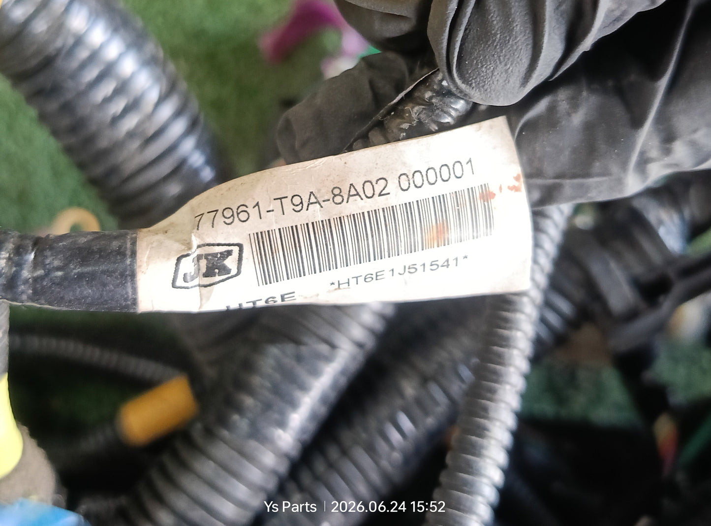 HONDA CITY GM6 FUSEBOX WIRING (77961-T9A-8A02)