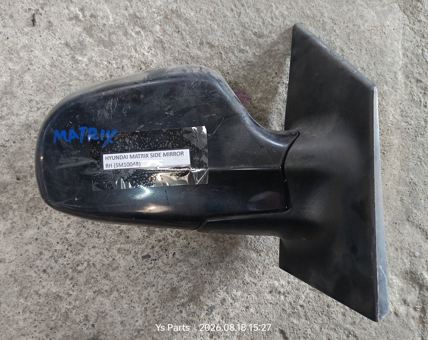 HYUNDAI MATRIX SIDE MIRROR RH NO WIRE (SM10048)