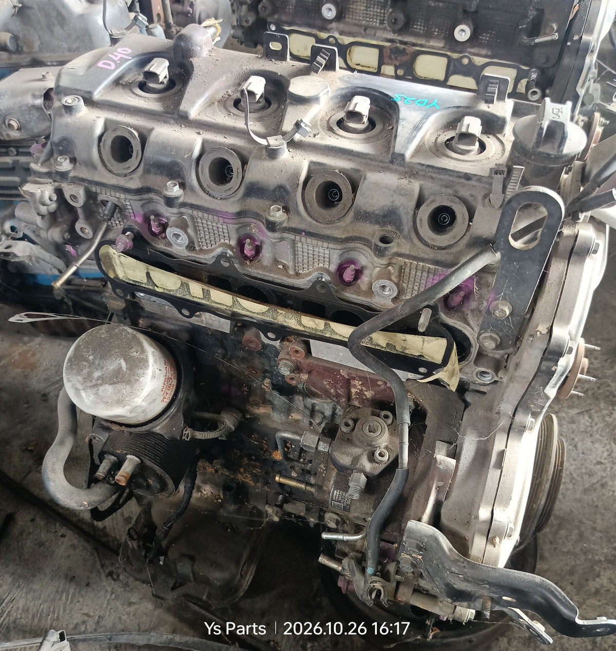 NISSAN NAVARA D40 ENGINE YD25 (ENG039)