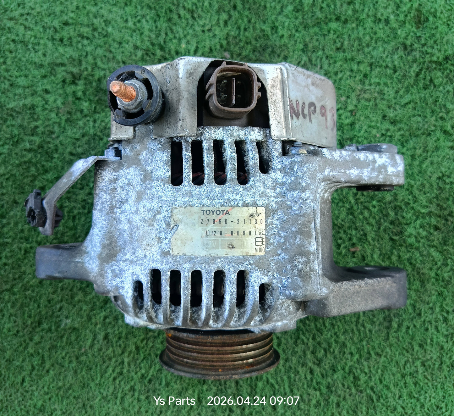 TOYOTA VIOS NCP93 ALTERNATOR (27060-21130)