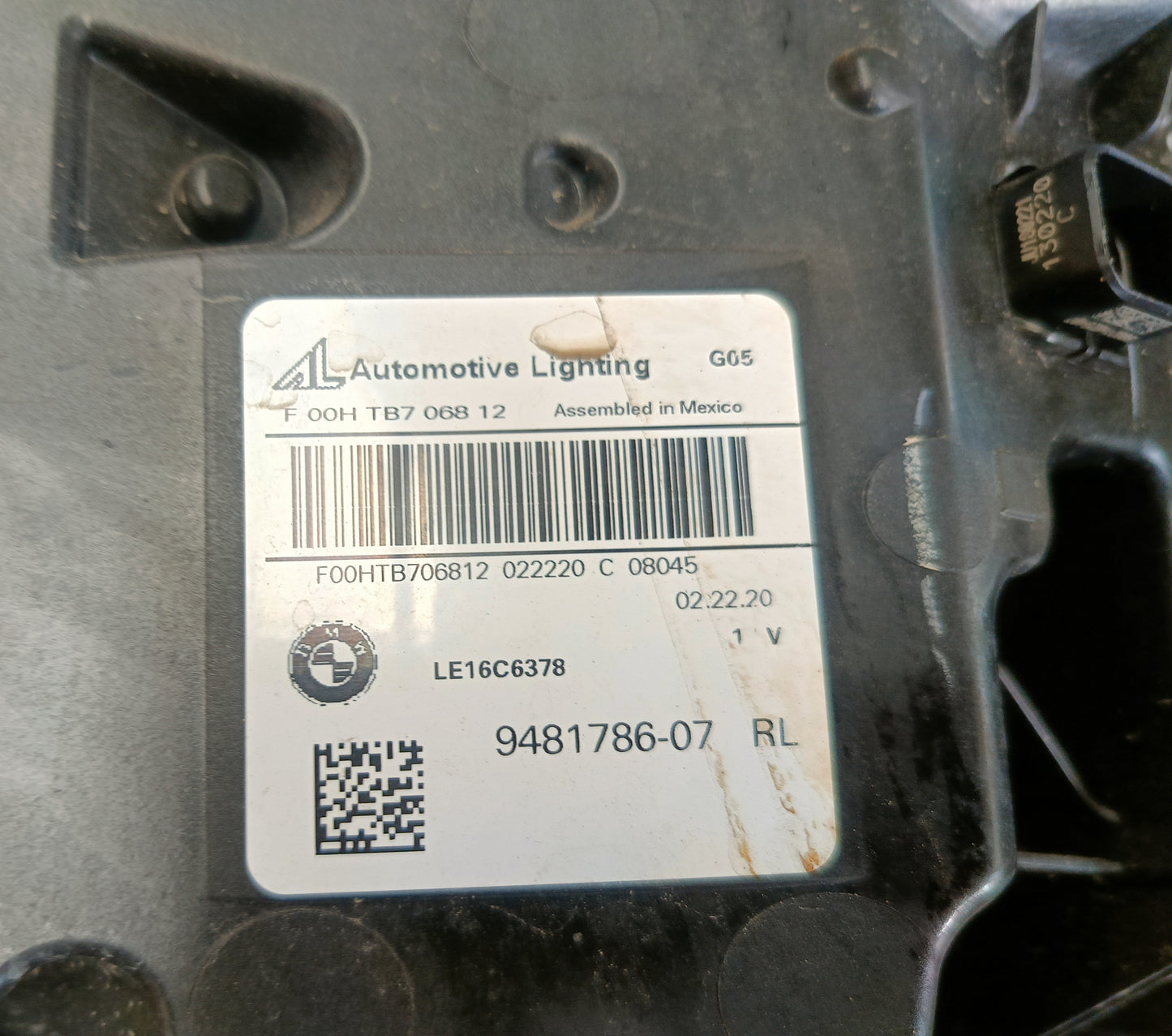 BMW X5 G05 / X6 G06 HEAD LAMP RH (O) (6002TA0380)