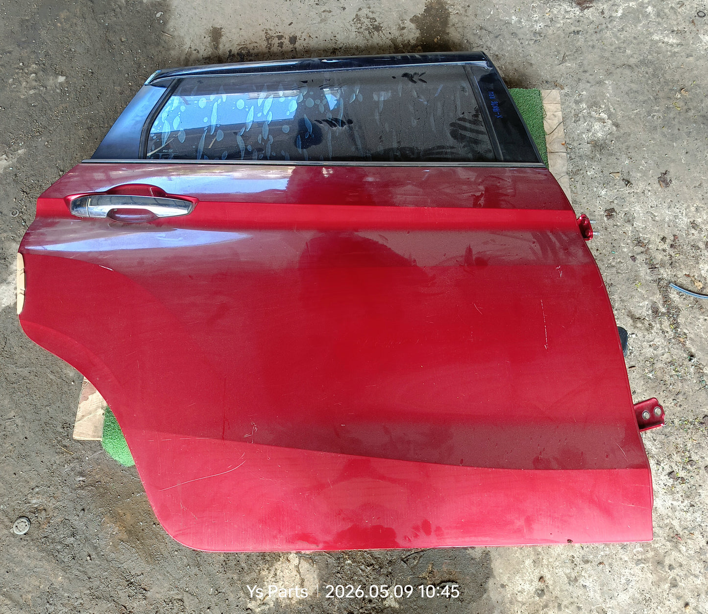 MITSUBISHI XPANDER DOOR PANEL RRH COMPLETE RED (DP00313)