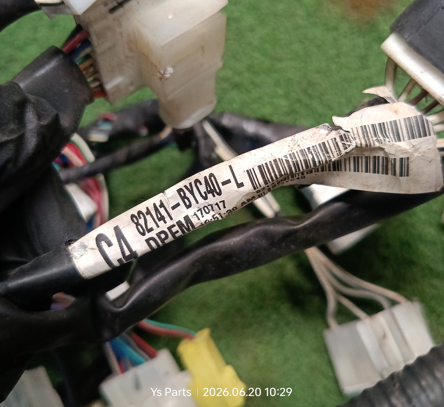 PERODUA BEZZA 1.3 AT DASHBOARD WIRING (82141-BYC40-L)
