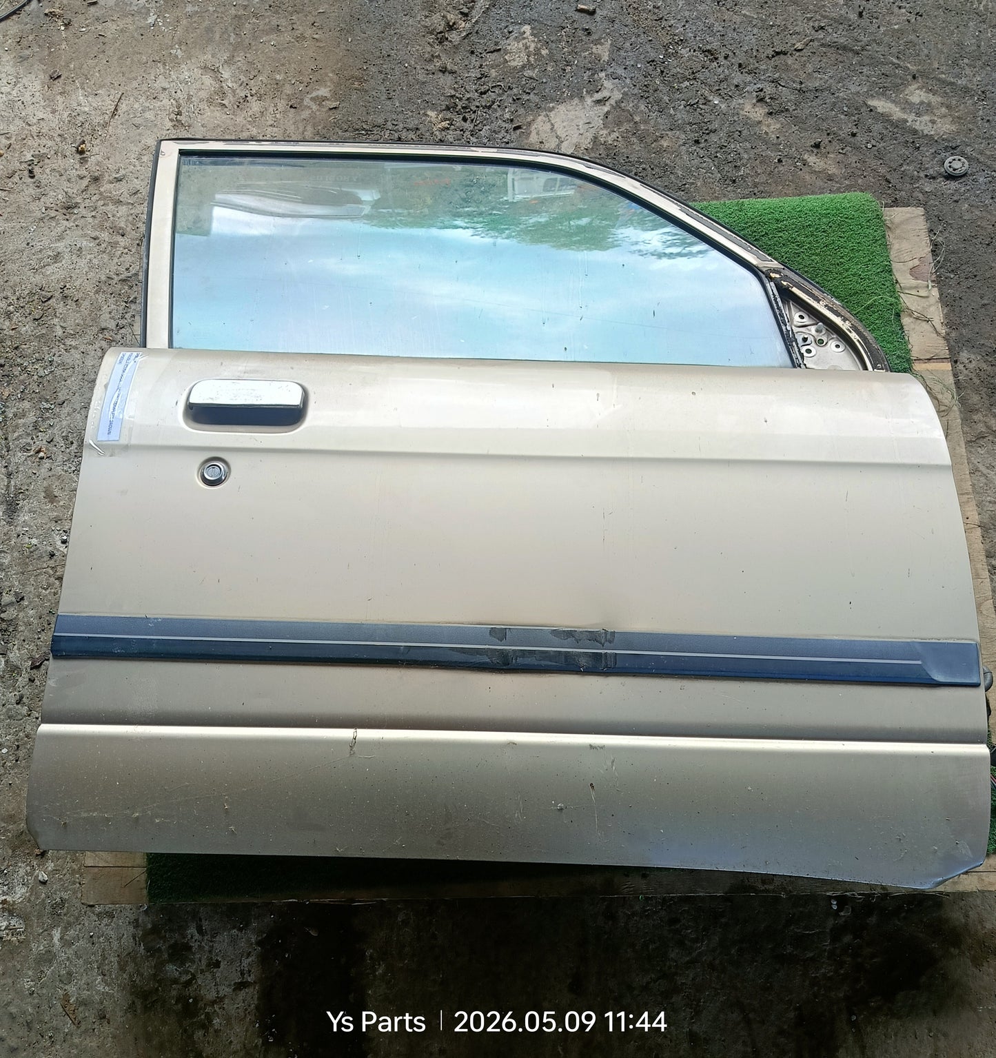 PERODUA KELISA DOOR PANEL FRH COMPLETE BROWN (DP00324)