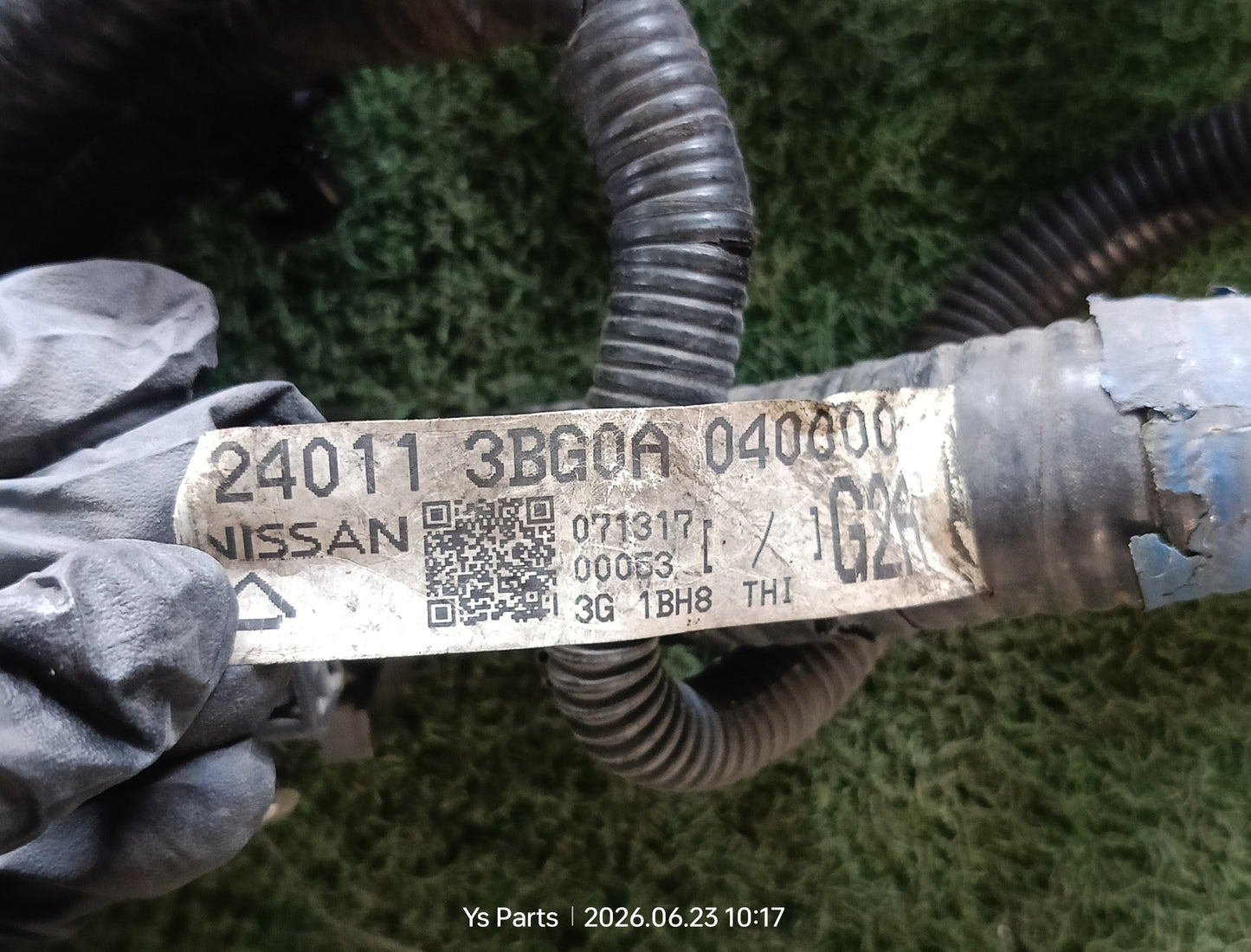 NISSAN ALMERA ENGINE WIRING (24011-3BG0A 040000)