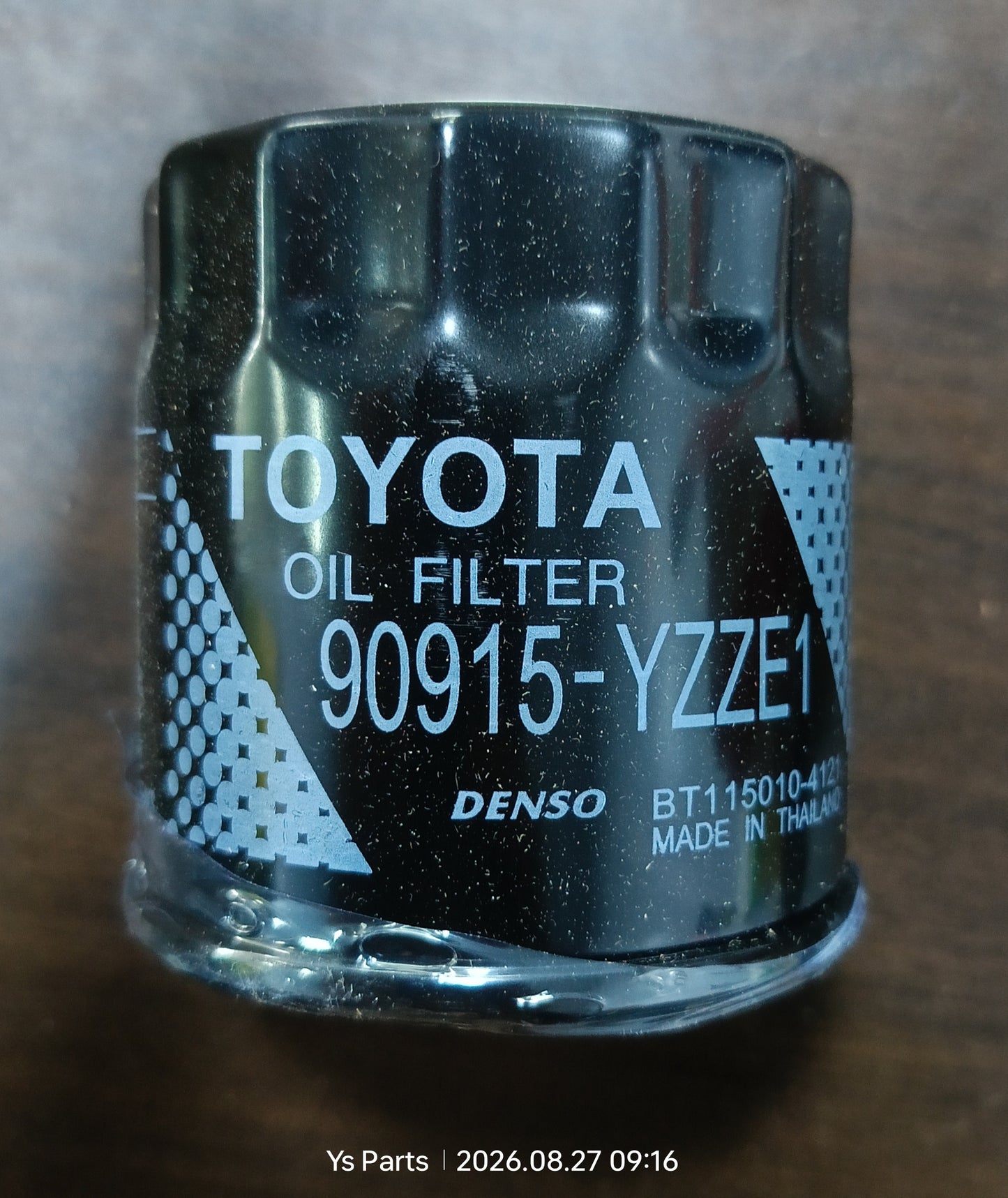 TOYOTA OIL FILTER NEW (90915-YZZE1)