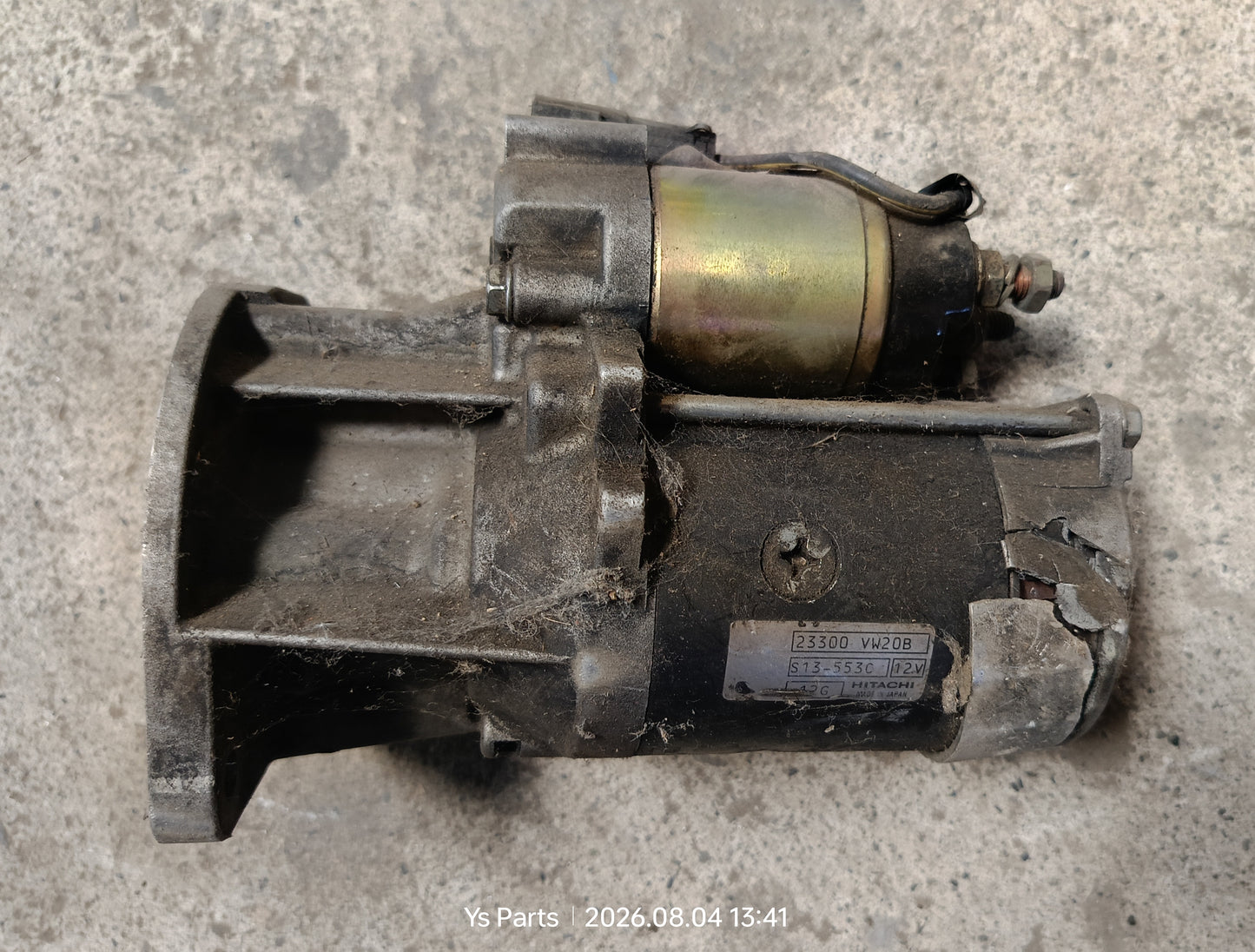 NISSAN URVAN E25 STARTER (U) (23300-VW20B) (PECAH)