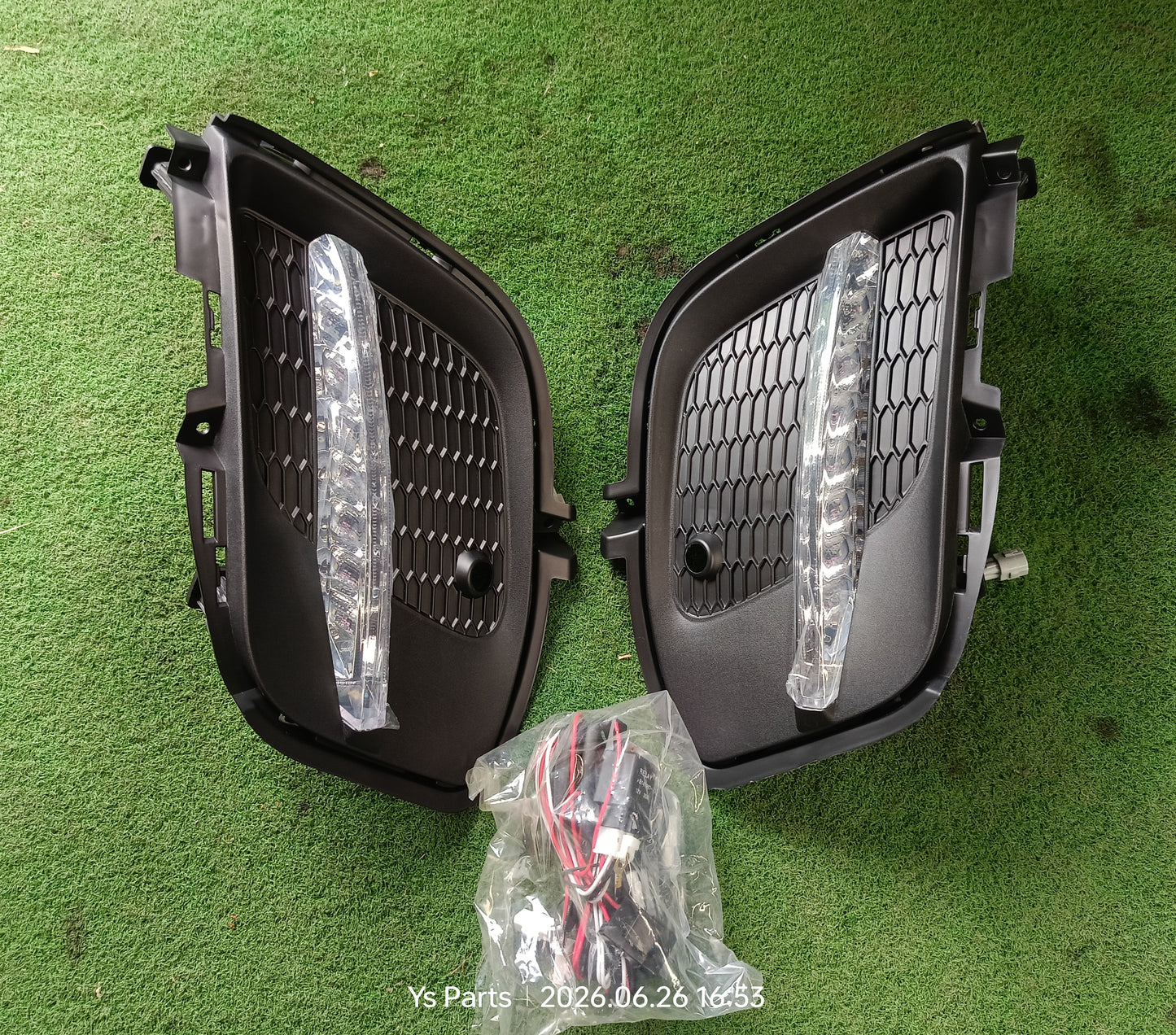 PROTON IRIZ 2019 FOG LAMP LED DRL WITH COVER SET NEW (PRI01B-403AB-SNNX)