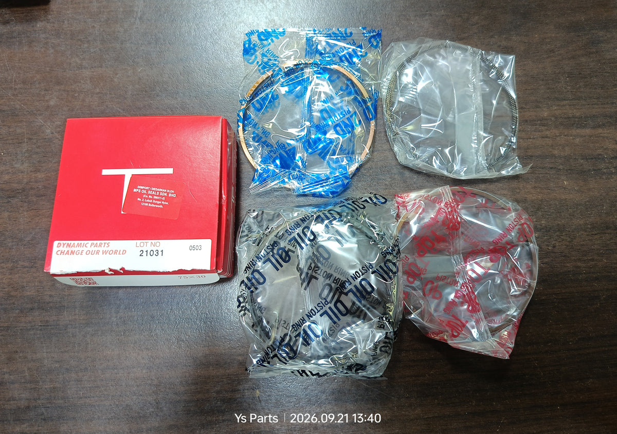 1KR-FE PISTON RING (NEW) (31056)