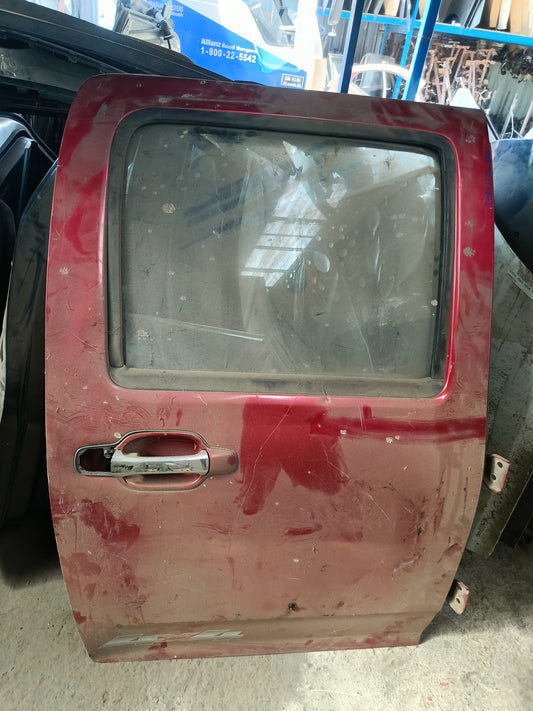 ISUZU DMAX ITEQ DOOR PANEL RRH COMPLETE RED (DP00308)