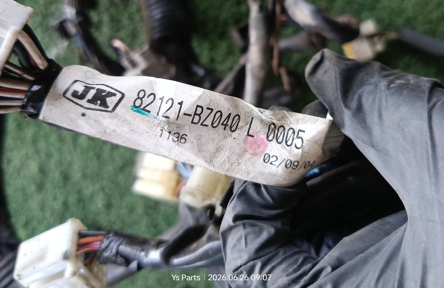 TOYOTA AVANZA ENGINE WIRING (82121-BZ040 L)