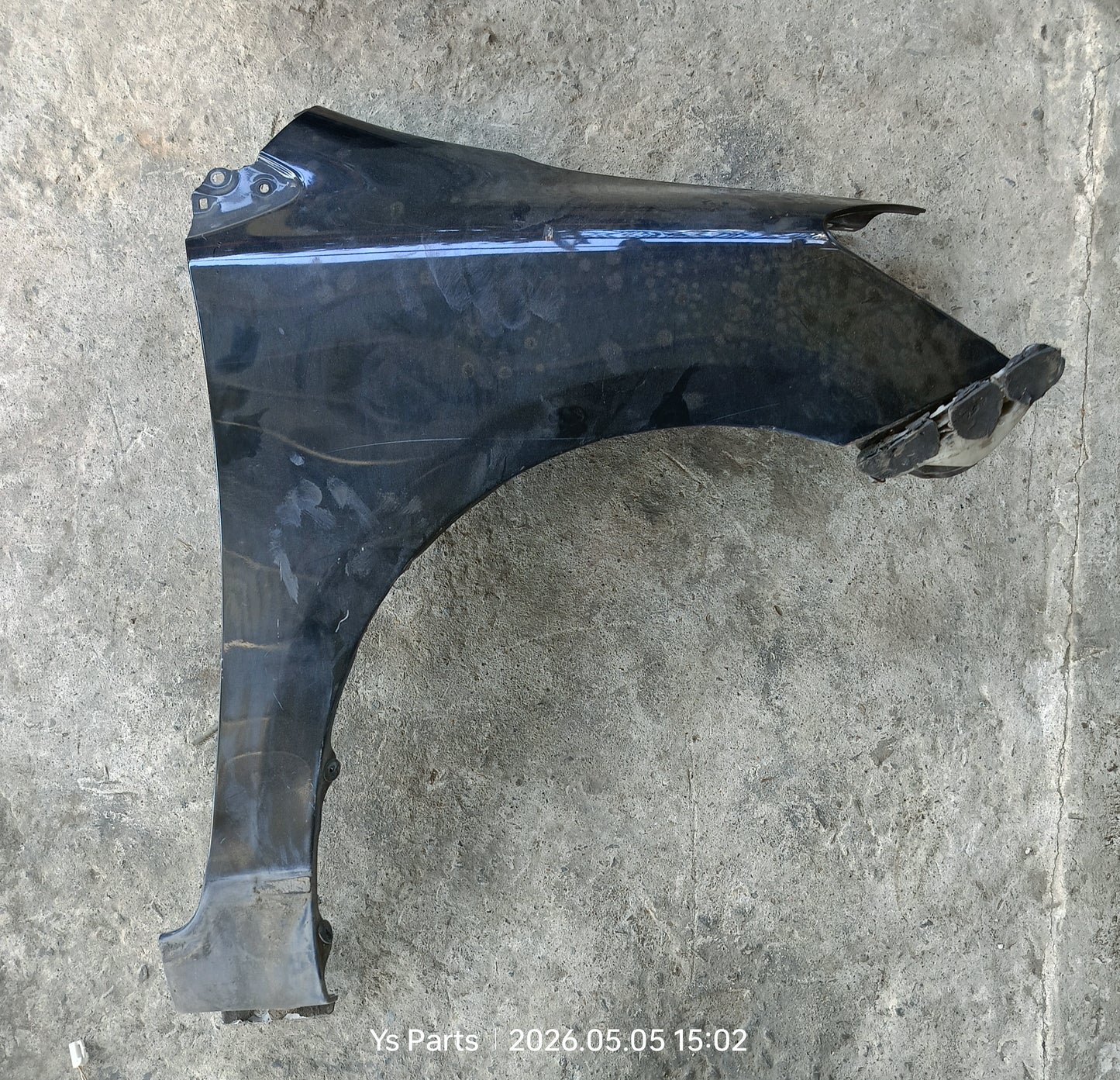 TOYOTA VIOS NCP93 FRONT FENDER WITHOUT HOLE RH BLACK (FFWH094)