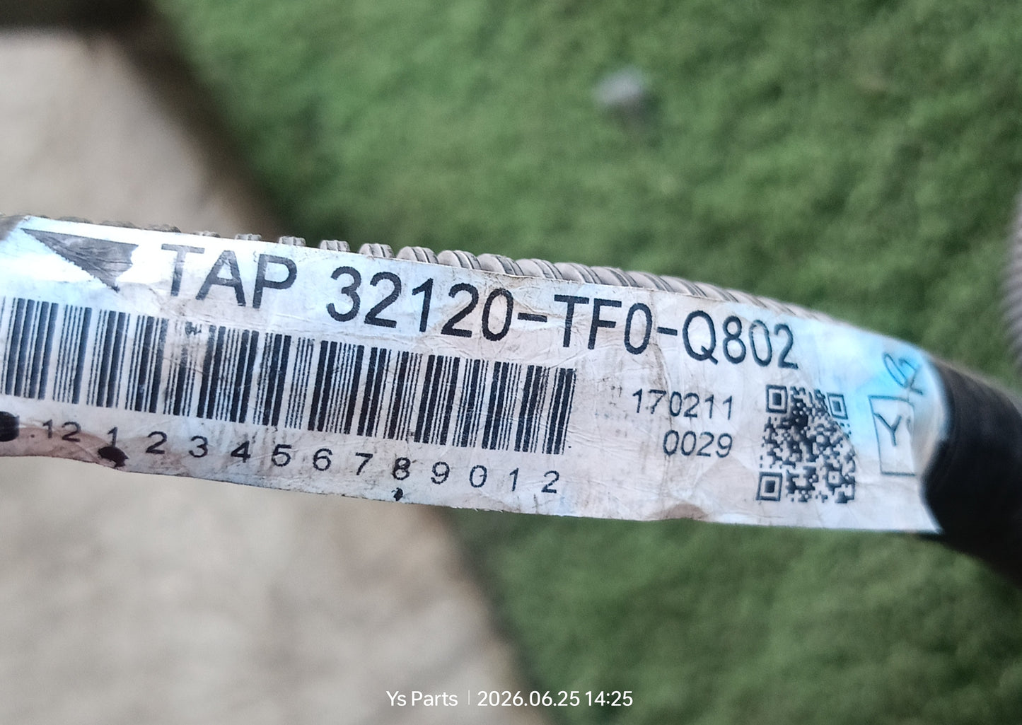 HONDA JAZZ ENGINE WIRING (32120-TF0-Q802)