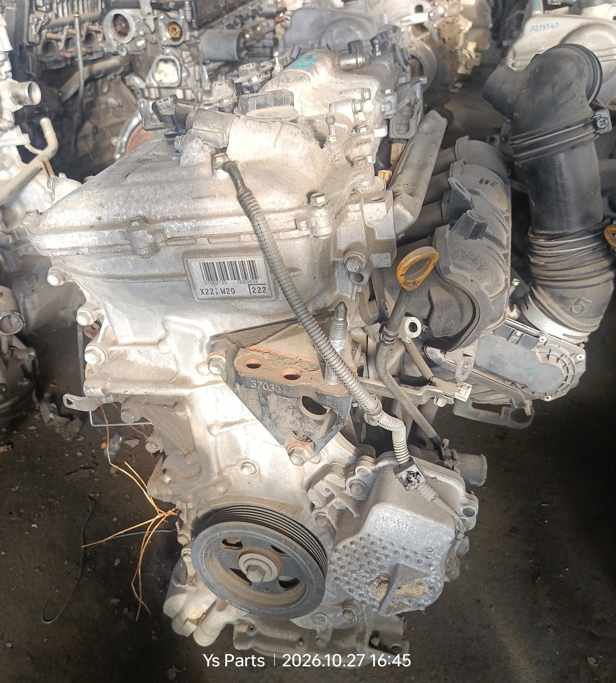 TOYOTA PRIUS ENGINE X2ZR (ENG046)