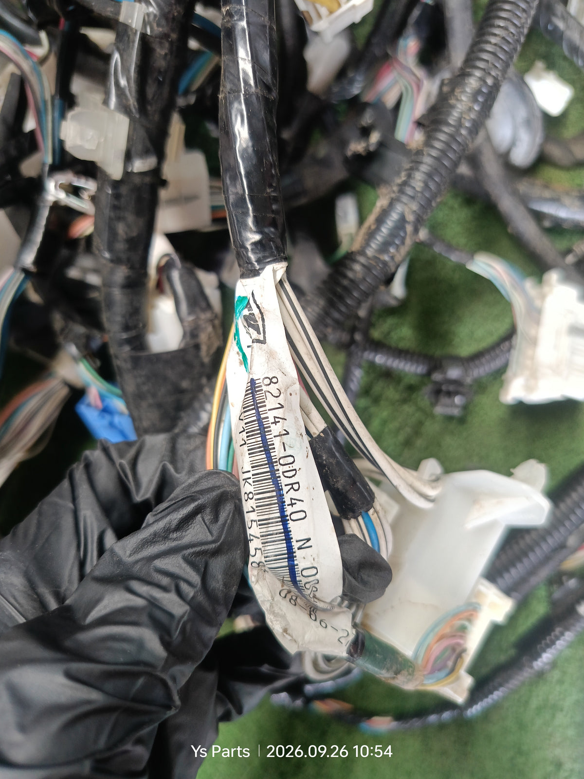 TOYOTA VIOS NCP93 DASHBOARD 82141-0DR40 & LOWER 82161-0DC00 WIRING